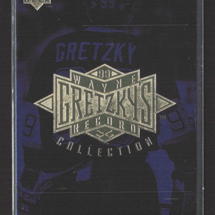 1996 Upper Deck Wayne Gretzky's Record Collection #Checklist Checklist