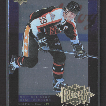 1996 Upper Deck Wayne Gretzky's Record Collection Wayne Gretzky #G15