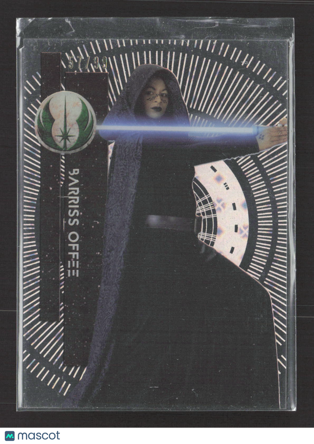 2022 Topps Star Wars Black and White: A New Hope Anthology #68 Barriss Offee /99