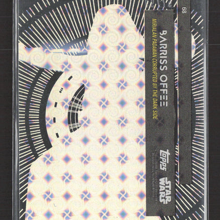 2022 Topps Star Wars Black and White: A New Hope Anthology #68 Barriss Offee /99