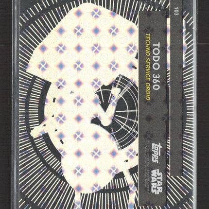 2023 Topps Star Wars High Tek Todo 360 #103 /99