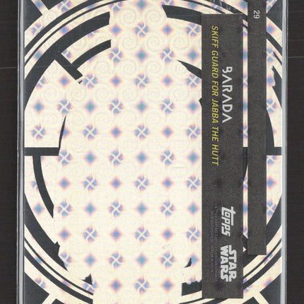 2021 Topps Star Wars High Tek 29/90 #29 Barada