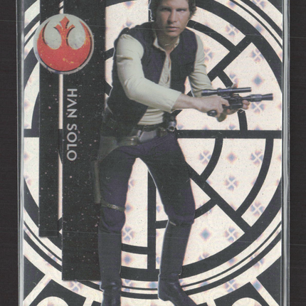 2016 Topps Star Wars High Tek Harrison Ford #3 /99 Han Solo