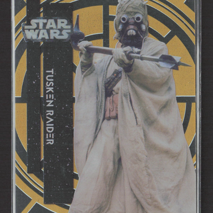 2018 Topps Star Wars High Tek 34/50 #32 Gold Tusken Raider
