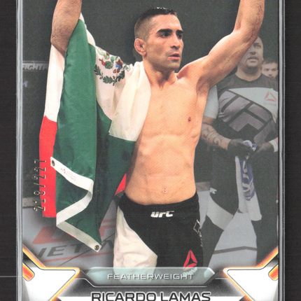 2016 Topps UFC Ricardo Lamas #7 218/227
