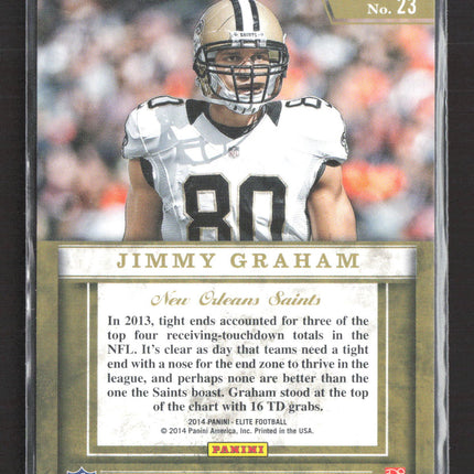 2014 Panini Elite Elite Series Jimmy Graham #23 36/49