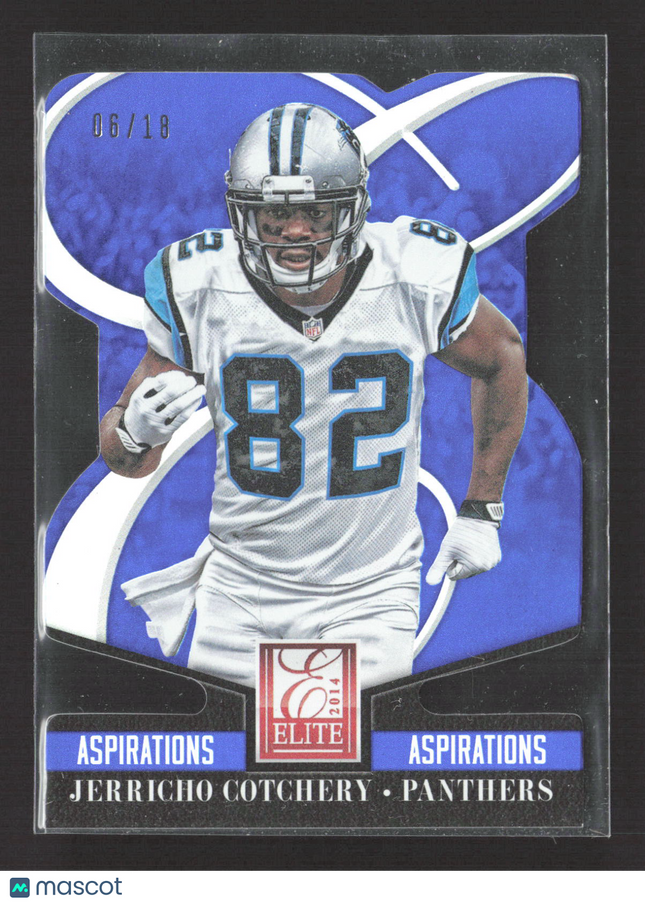 2014 Panini Elite Aspirations Jerricho Cotchery #14 06/18