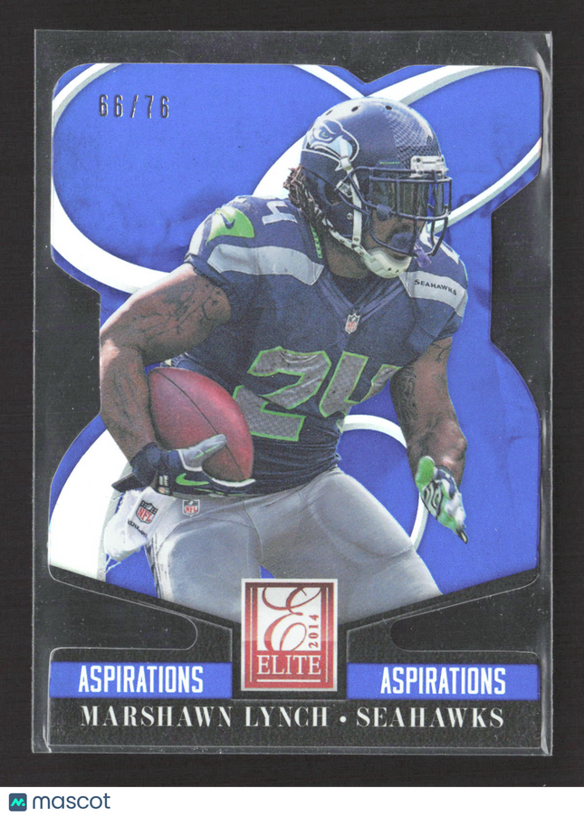 2014 Panini Elite Aspirations Marshawn Lynch #86 66/76