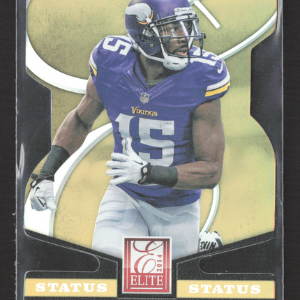 2014 Panini Elite Status Greg Jennings #54 Gold 02/49