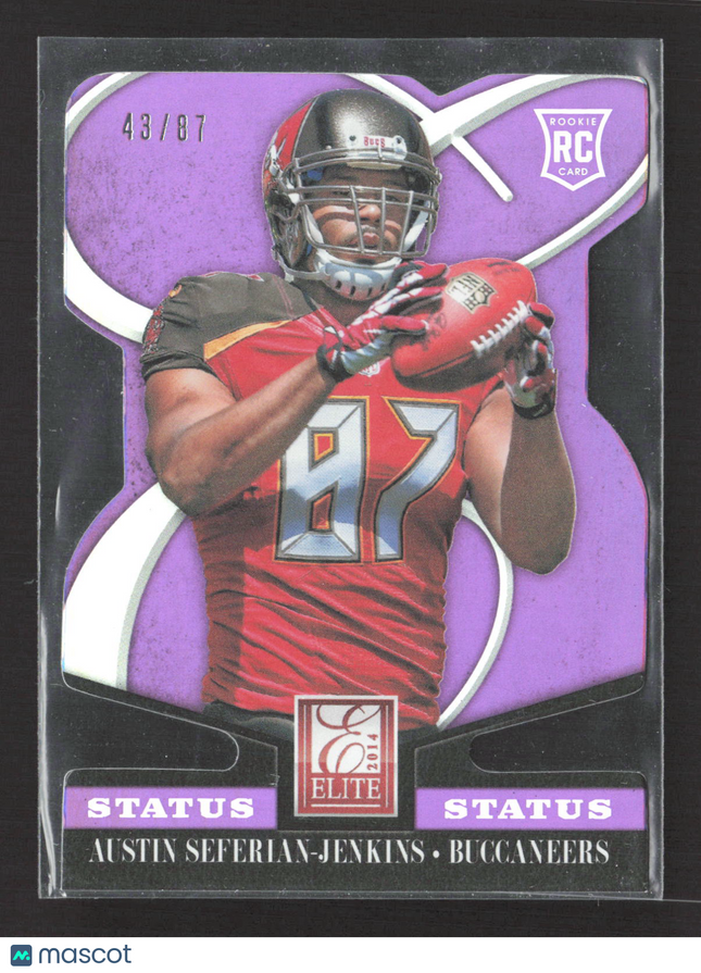 2014 Panini Elite Football Status Austin Seferian-Jenkins #108 Purple 43/87 RC
