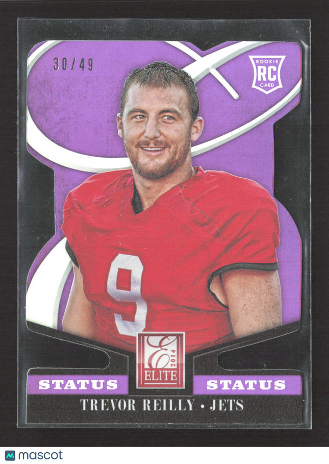 2014 Panini Elite Status Trevor Reilly #195 Purple RC 30/49