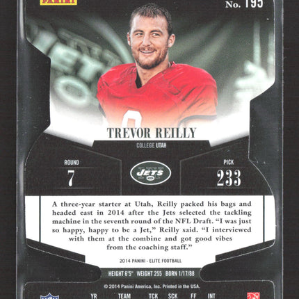 2014 Panini Elite Status Trevor Reilly #195 Purple RC 30/49