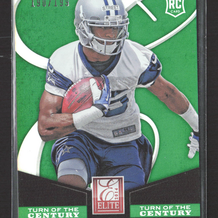 2014 Panini Elite Turn of the Century Devin Street #164 Green RC 190/199