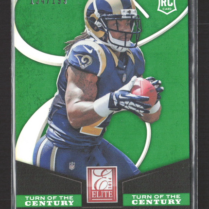 2014 Panini Elite Turn of the Century Tre Mason #193 Green RC 134/199