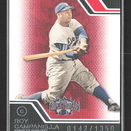 2008 Topps Triple Threads Roy Campanella #224 0142/1350