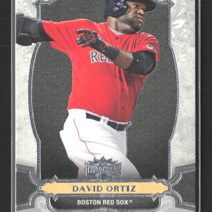 2014 Topps Triple Threads David Ortiz #91
