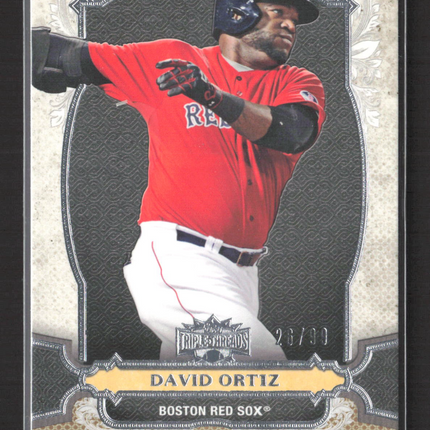 2014 Topps Triple Threads David Ortiz #91 26/99