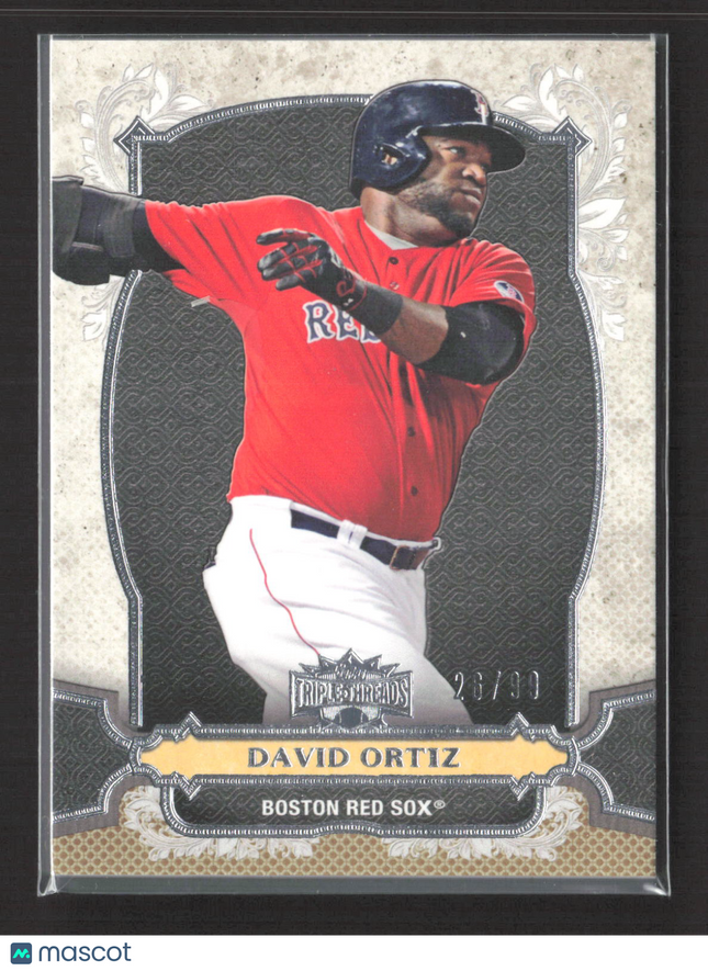 2014 Topps Triple Threads David Ortiz #91 26/99