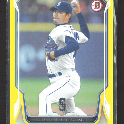 2014 Bowman Hisashi Iwakuma #103 Yellow /99