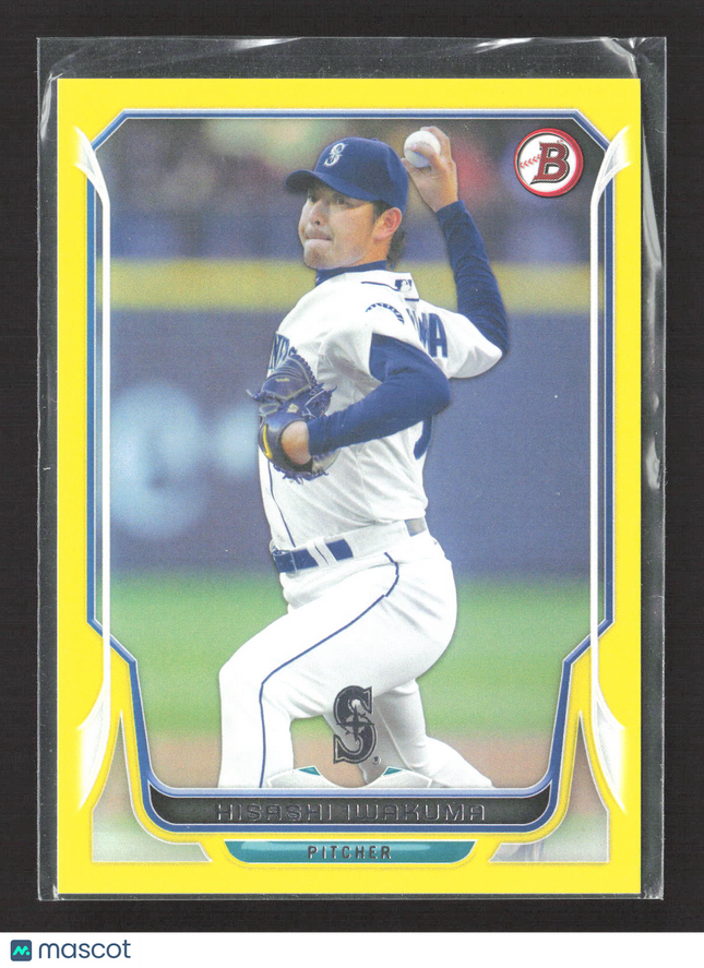 2014 Bowman Hisashi Iwakuma #103 Yellow /99