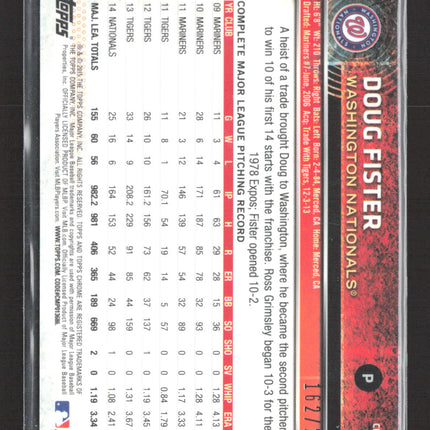 2015 Topps Chrome Doug Fister #99 Purple Refractor 162/250