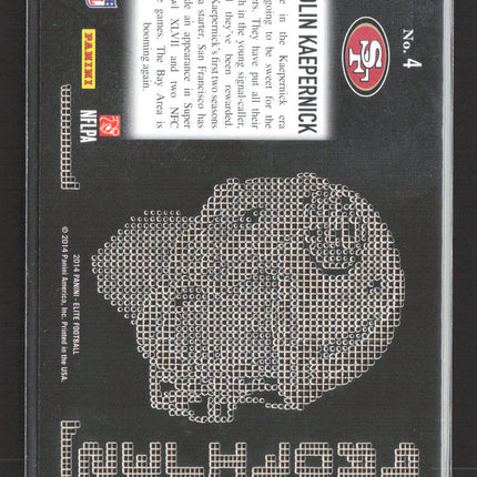 2014 Panini Elite Colin Kaepernick #4 Profiles