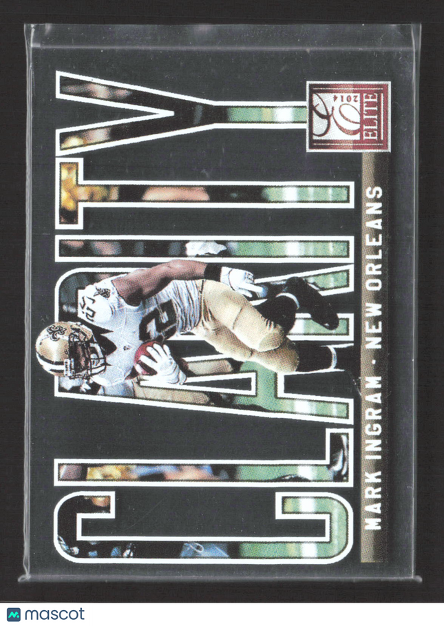 2014 Panini Elite Clarity Mark Ingram #33