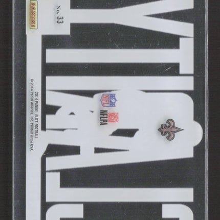 2014 Panini Elite Clarity Mark Ingram #33