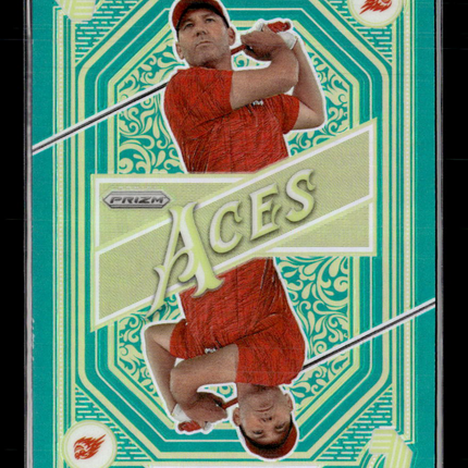 2025 Panini Prizm LIV Golf Aces Sergio Garcia #4 Teal /275
