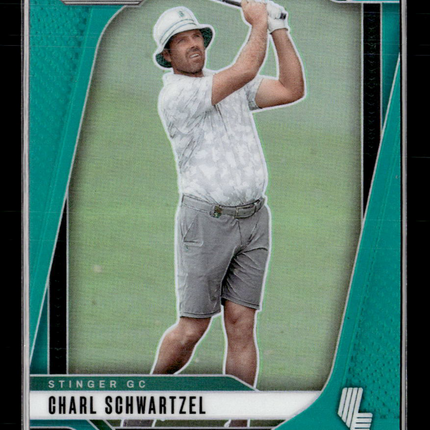 2025 Panini Prizm LIV Golf Charl Schwartzel #46 Teal 070/275