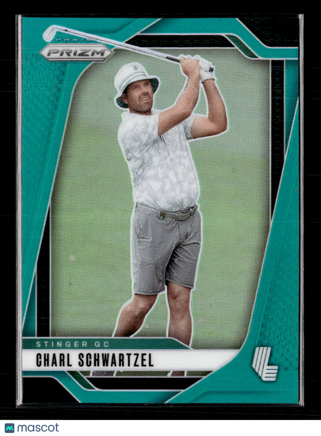2025 Panini Prizm LIV Golf Charl Schwartzel #46 Teal 070/275