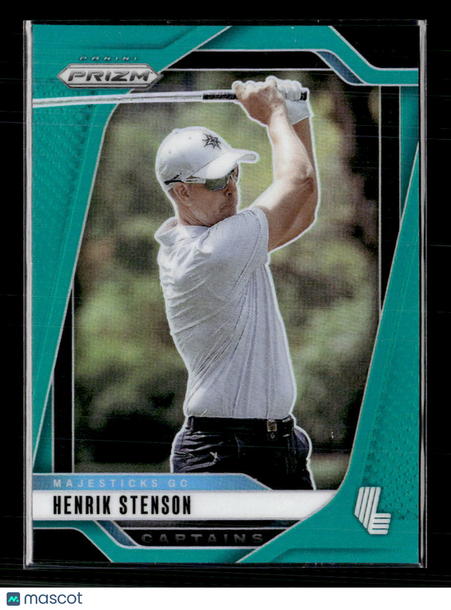 2025 Panini Prizm LIV Golf Henrik Stenson #76 Teal 225/275