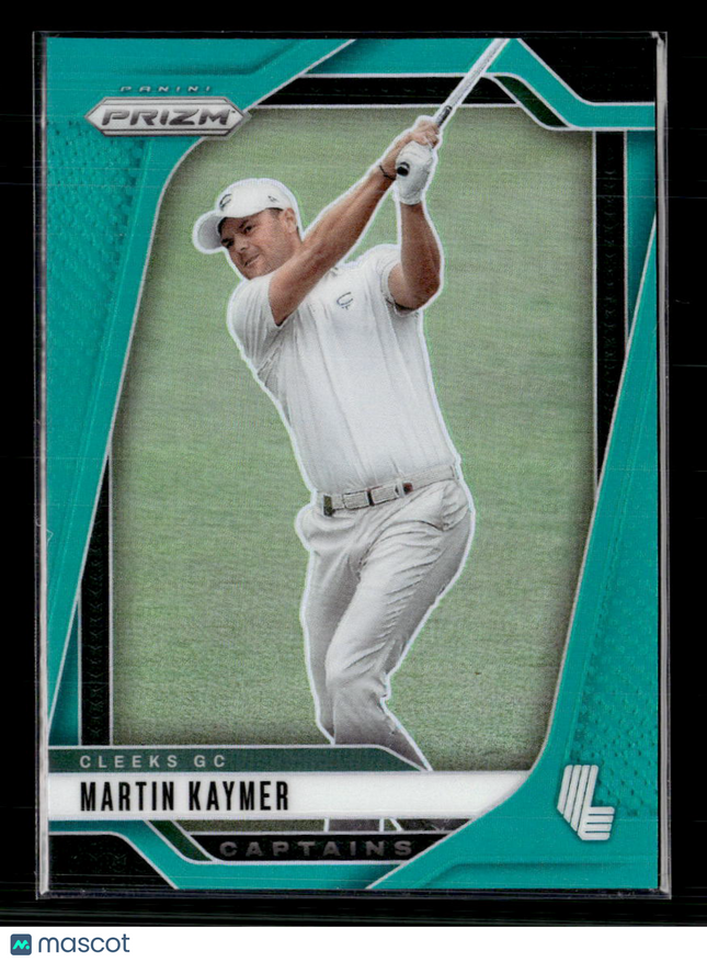2025 Panini Prizm LIV Golf Martin Kaymer #69 Teal 007/275