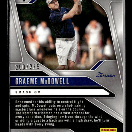 2025 Panini Prizm LIV Golf Graeme McDowell #8 Teal 250/275