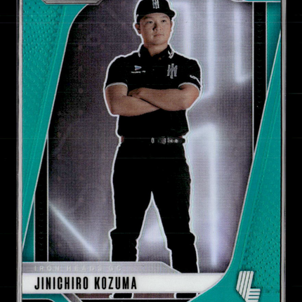 2025 Panini Prizm LIV Golf Jinichiro Kozuma #44 Teal 041/275