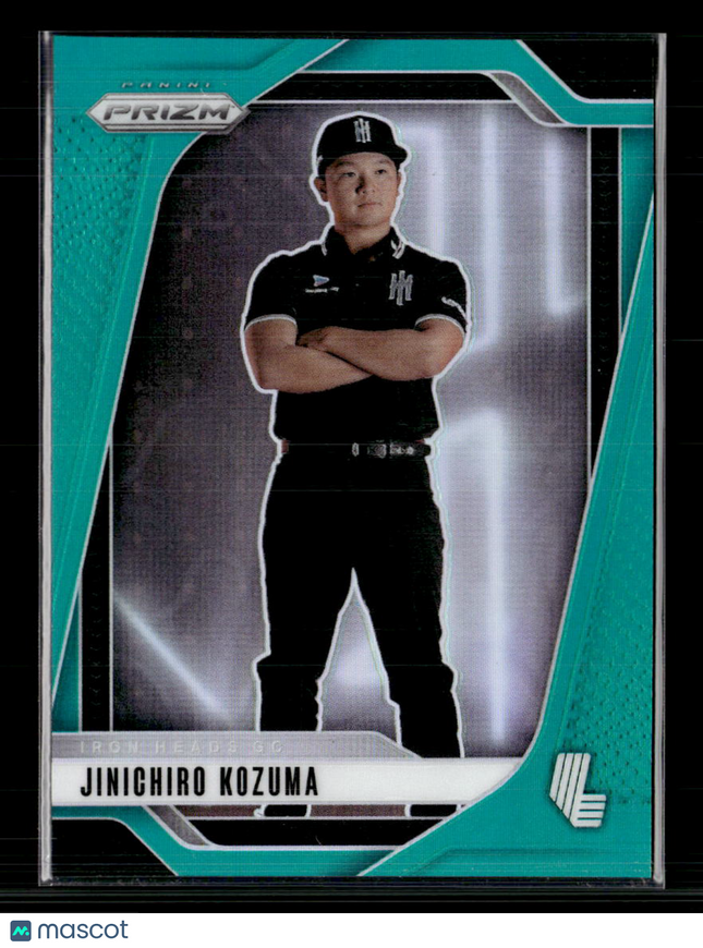 2025 Panini Prizm LIV Golf Jinichiro Kozuma #44 Teal 041/275