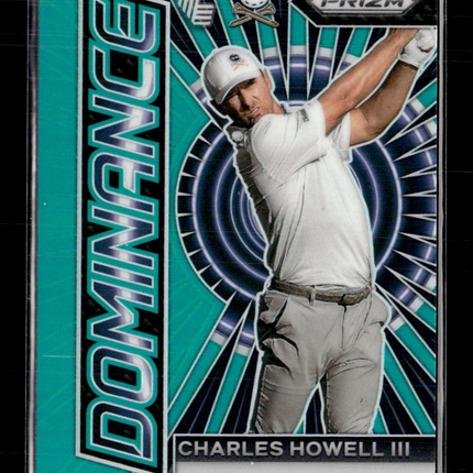 2024 Panini Prizm LIV Golf Dominance Charles Howell III #3 Teal /275