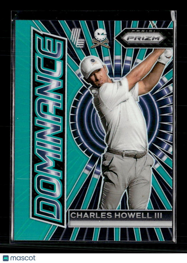 2024 Panini Prizm LIV Golf Dominance Charles Howell III #3 Teal /275