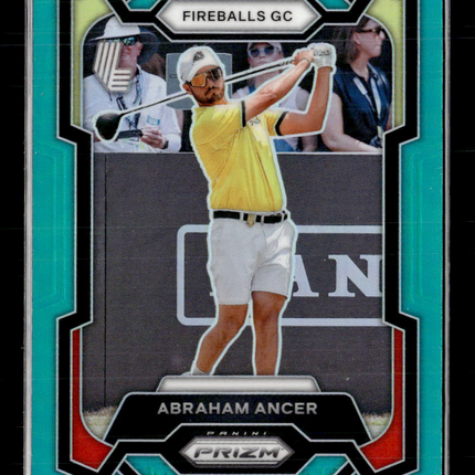 2024 Panini Prizm LIV Golf Abraham Ancer #13 Teal /275