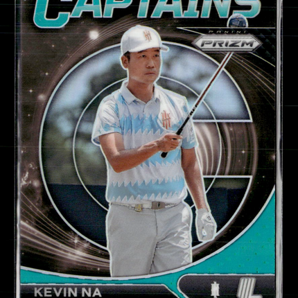 2024 Panini Prizm LIV Golf Captains Kevin Na #74 Teal /275