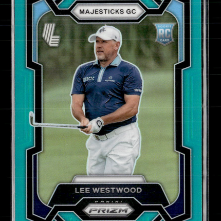 2024 Panini Prizm LIV Golf Lee Westwood #25 Teal /275