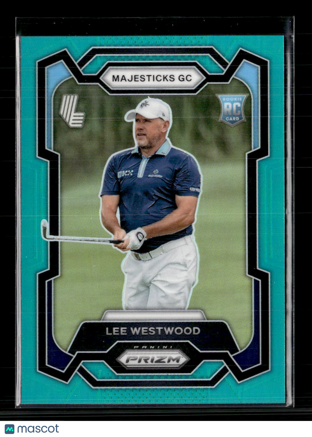2024 Panini Prizm LIV Golf Lee Westwood #25 Teal /275
