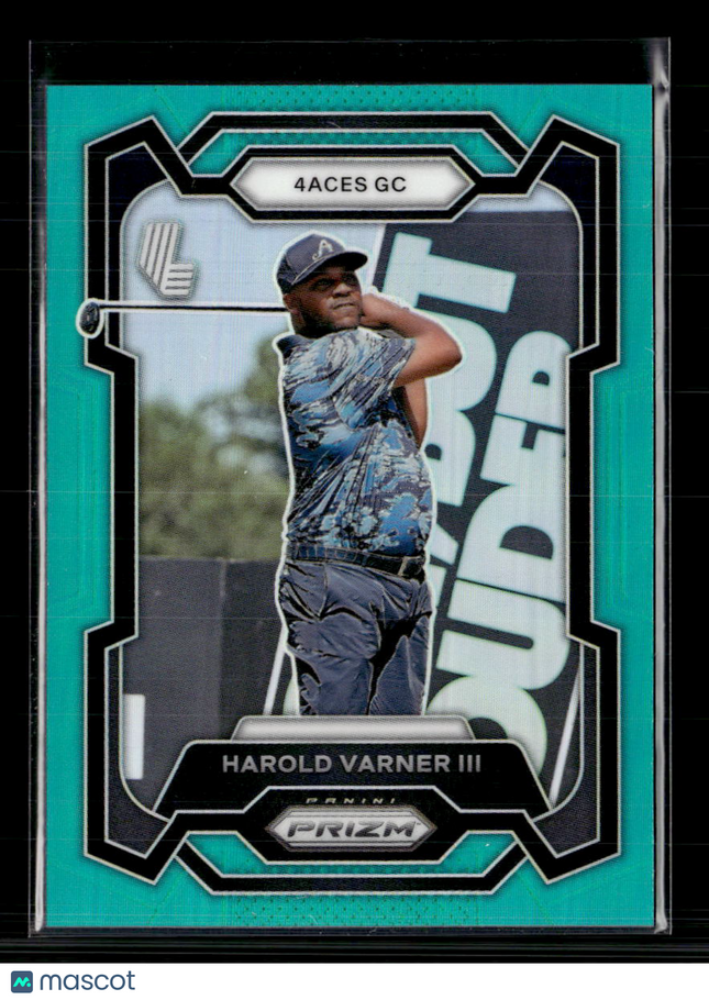 2024 Panini Prizm LIV Golf Harold Varner III #32 Teal /275