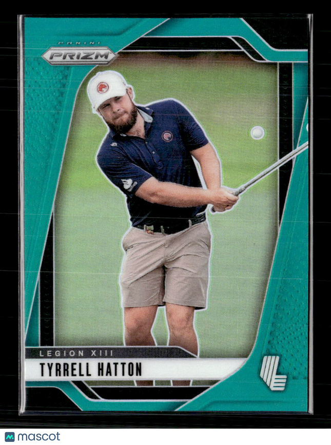 2025 Panini Prizm LIV Golf Tyrrell Hatton #48 Teal 052/275