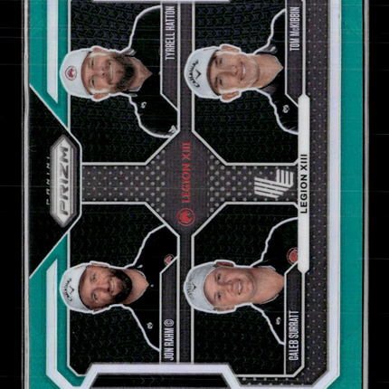 2025 Panini Prizm LIV Golf Rahm Surratt Hatton McKibbin #61 Teal 156/275