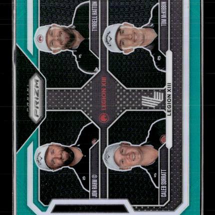 2025 Panini Prizm LIV Golf Rahm Surratt Hatton McKibbin #61 Teal /275
