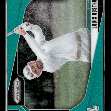 2025 Panini Prizm LIV Golf Louis Oosthuizen #99 Teal /275