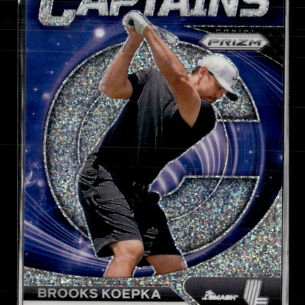 2024 Panini Prizm LIV Golf Captains Brooks Koepka #72 Silver Sparkle 119/299