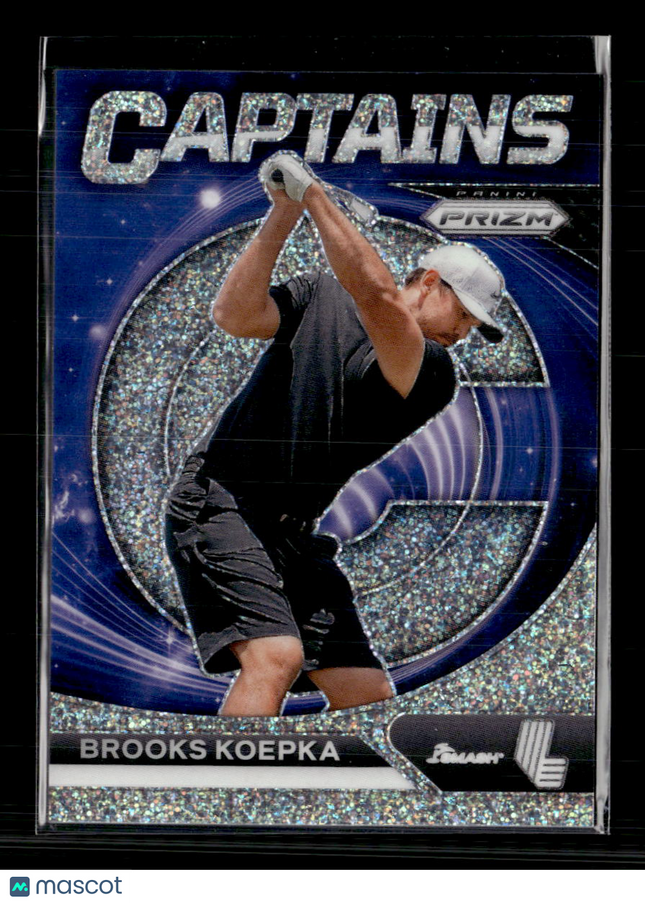 2024 Panini Prizm LIV Golf Captains Brooks Koepka #72 Silver Sparkle 119/299