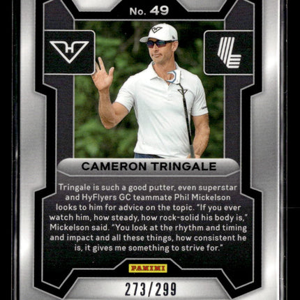 2024 Panini Prizm LIV Golf Cameron Tringale #49 Sparkle 273/299